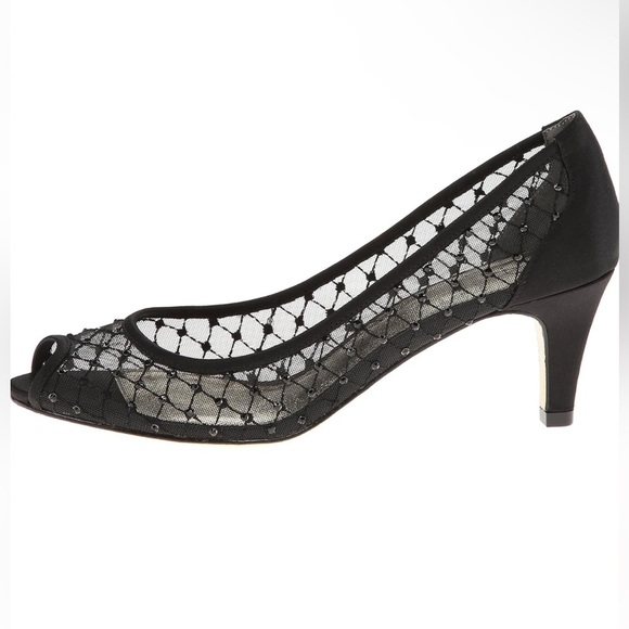 Adrianna Papell Women's Jamie Dress Pump | Black Saba Mesh | Sz 7.5 | NEW!!🖤👠 - Picture 7 of 9